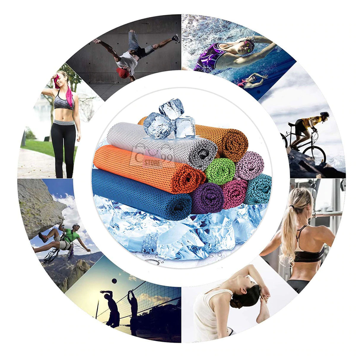 Toalla Refrescante Para Gimnasio